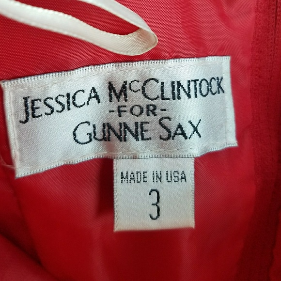 Vintage Jessica McClintock for Gunne Sax 3 - Picture 5 of 6